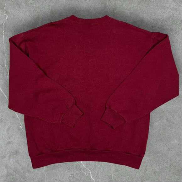 Vintage Alabama Crimson Tide BAMA Spellout Crewneck USA Made Sweatshirt Sz Large - Picture 2 of 7